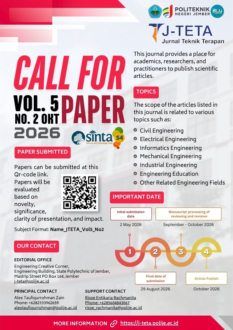 call for paper vol. 5 no. 2